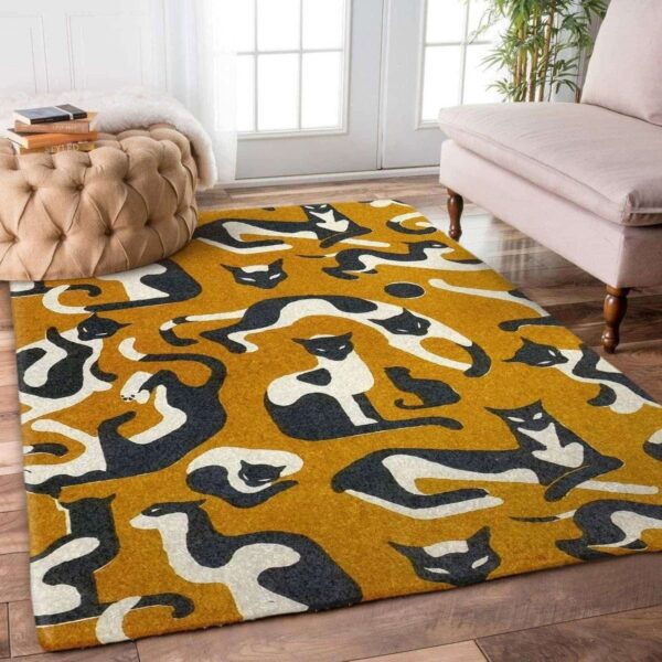 Cat Rectangle Rug Home Decor Product Photo 2