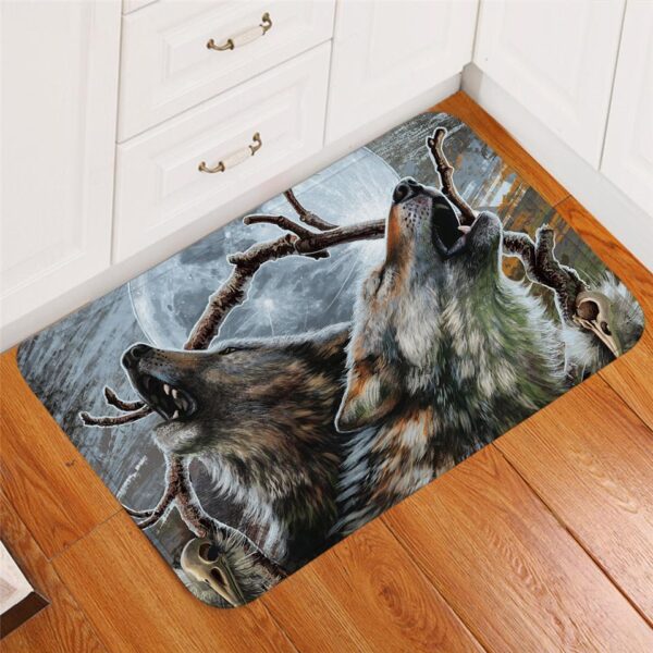 Wolfhowl Easy Clean Welcome Doormat Product Photo 2